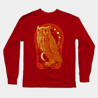 Owl Nouveau Long Sleeve T-Shirt